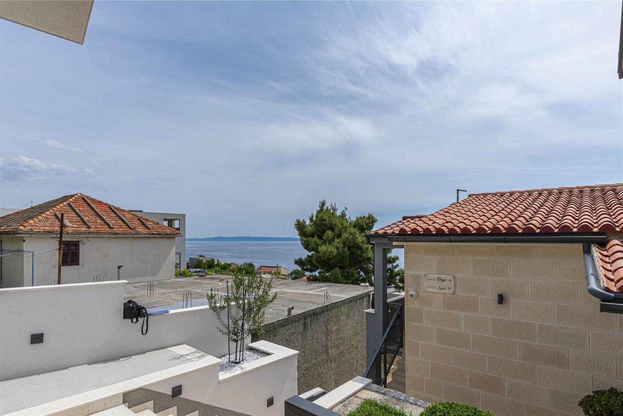 Apartments Vila Nadalina Delux Брела Экстерьер фото